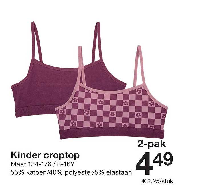 Kinder croptop