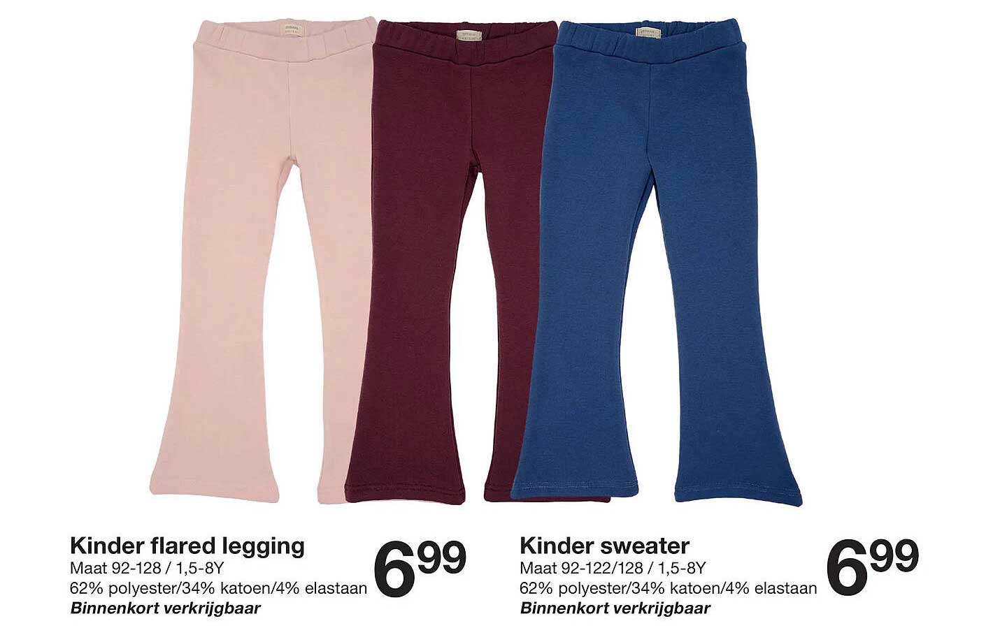 Kinder flared legging