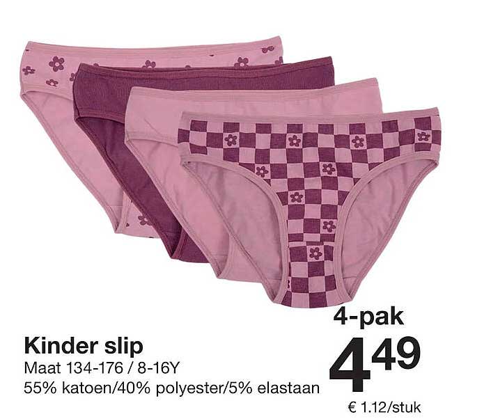 Kinder slip
