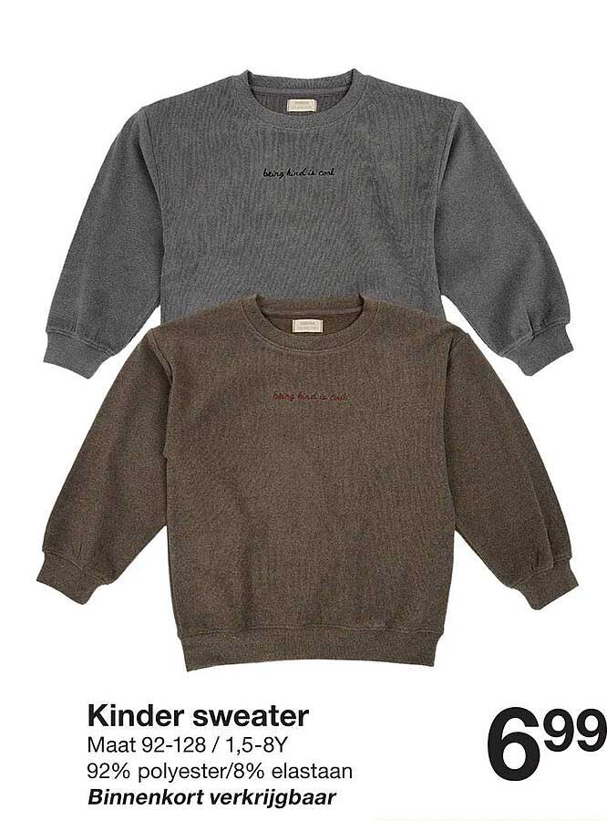 Kinder sweater