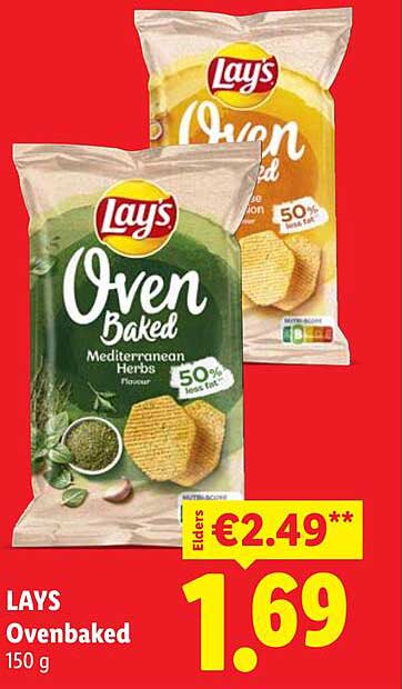LAYS Ovenbaked 150 g