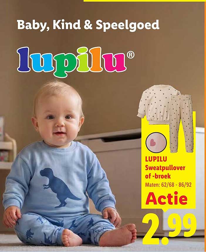 LUPILU Sweatpullover of -broek Actie