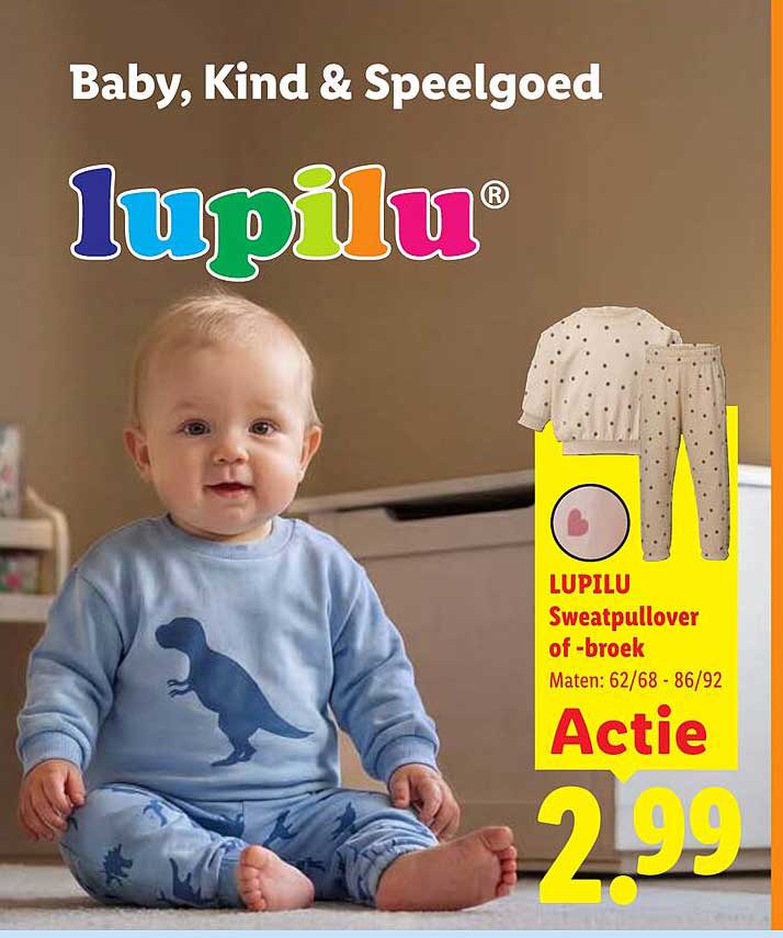 LUPILU Sweatpullover of -broek Actie