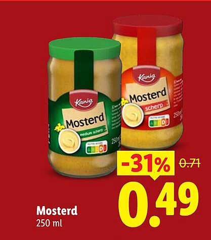 Mosterd 250 ml