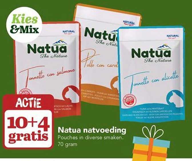 Natua natvoeding 10+4 gratis