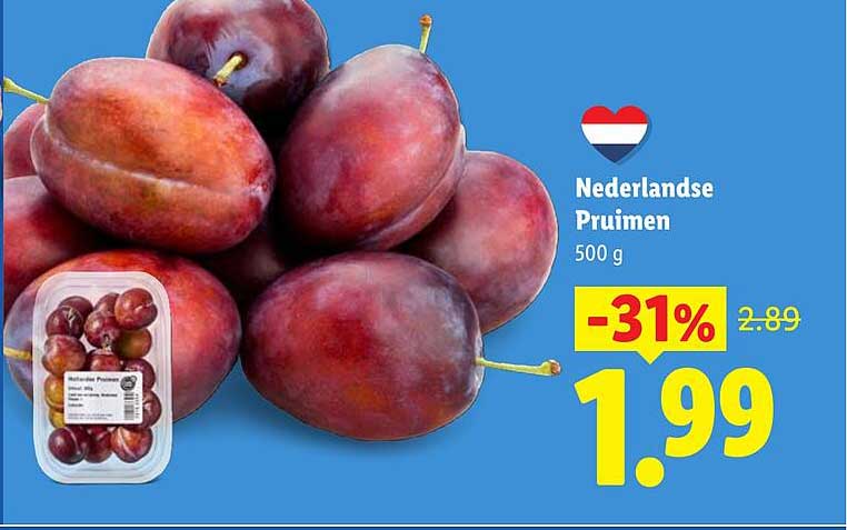Nederlandse Pruimen 500 g