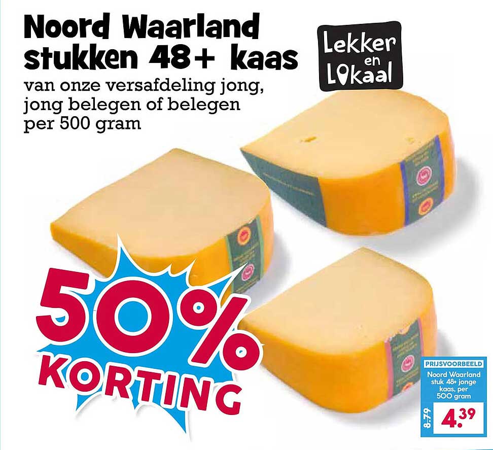 Noord Waardland stukken 48+ kaas