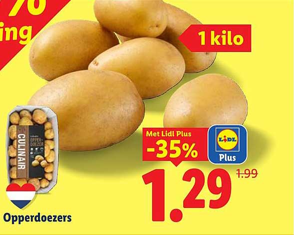 Opperdoezers 1 kilo Met Lidl Plus -35%