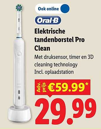 Oral-B Elektrische tandenborstel Pro Clean