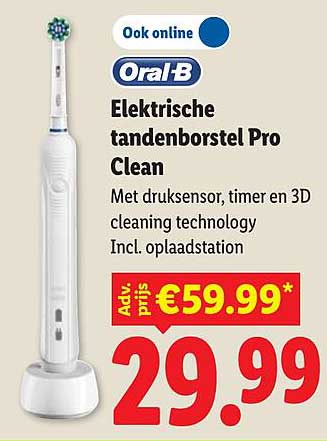 Oral-B Elektrische tandenborstel Pro Clean