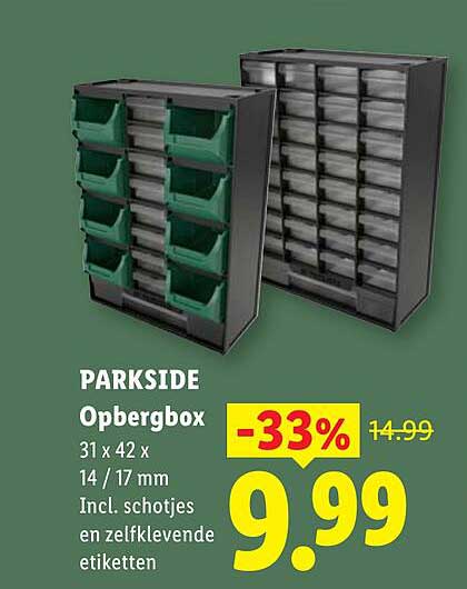 PARKSIDE Opbergbox -33%