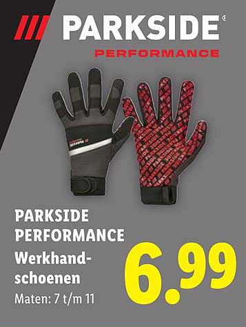 PARKSIDE PERFORMANCE Werkhandschoenen