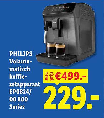 PHILIPS Volautomatisch koffiezetapparaat EP0824/00 800 Series