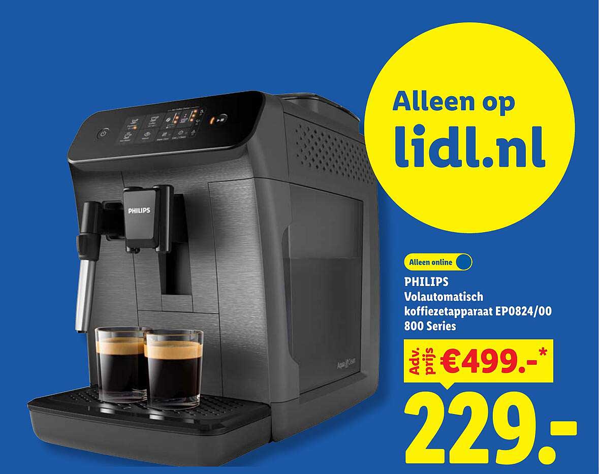 PHILIPS Volautomatisch koffiezetapparaat EP0824/00 800 Series