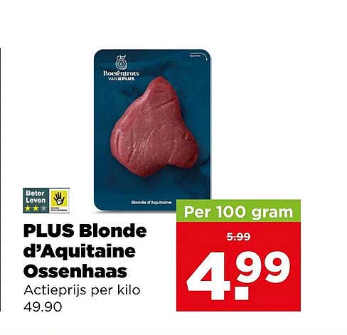 PLUS Blonde d'Aquitaine Ossenhaas