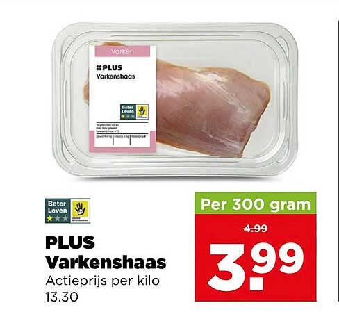 PLUS Varkenshaas