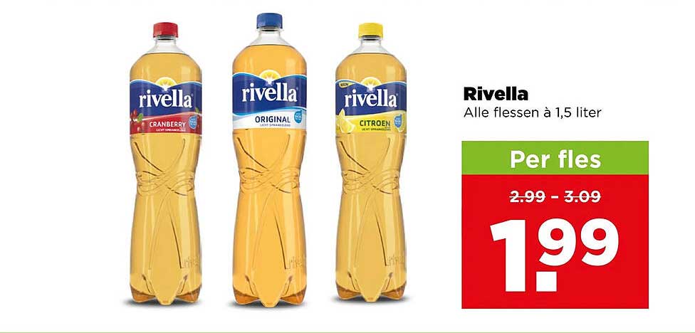 Rivella Alle flessen à 1,5 liter Per fles