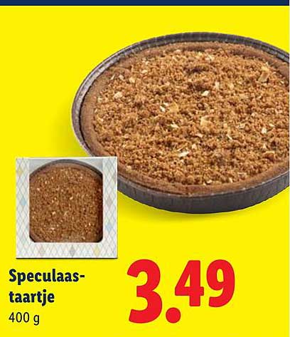 Speculaas-taartje