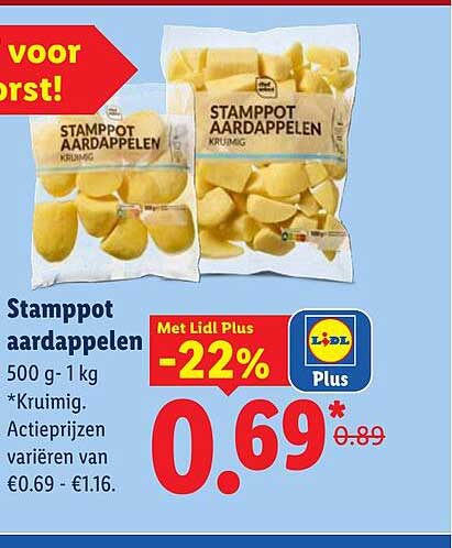 Stamppot aardappelen