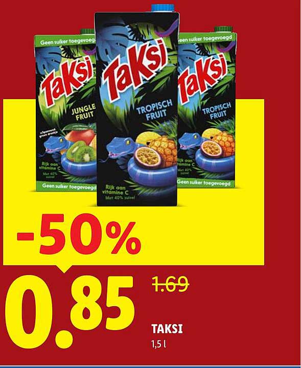 TAKSI 1,5 l -50%