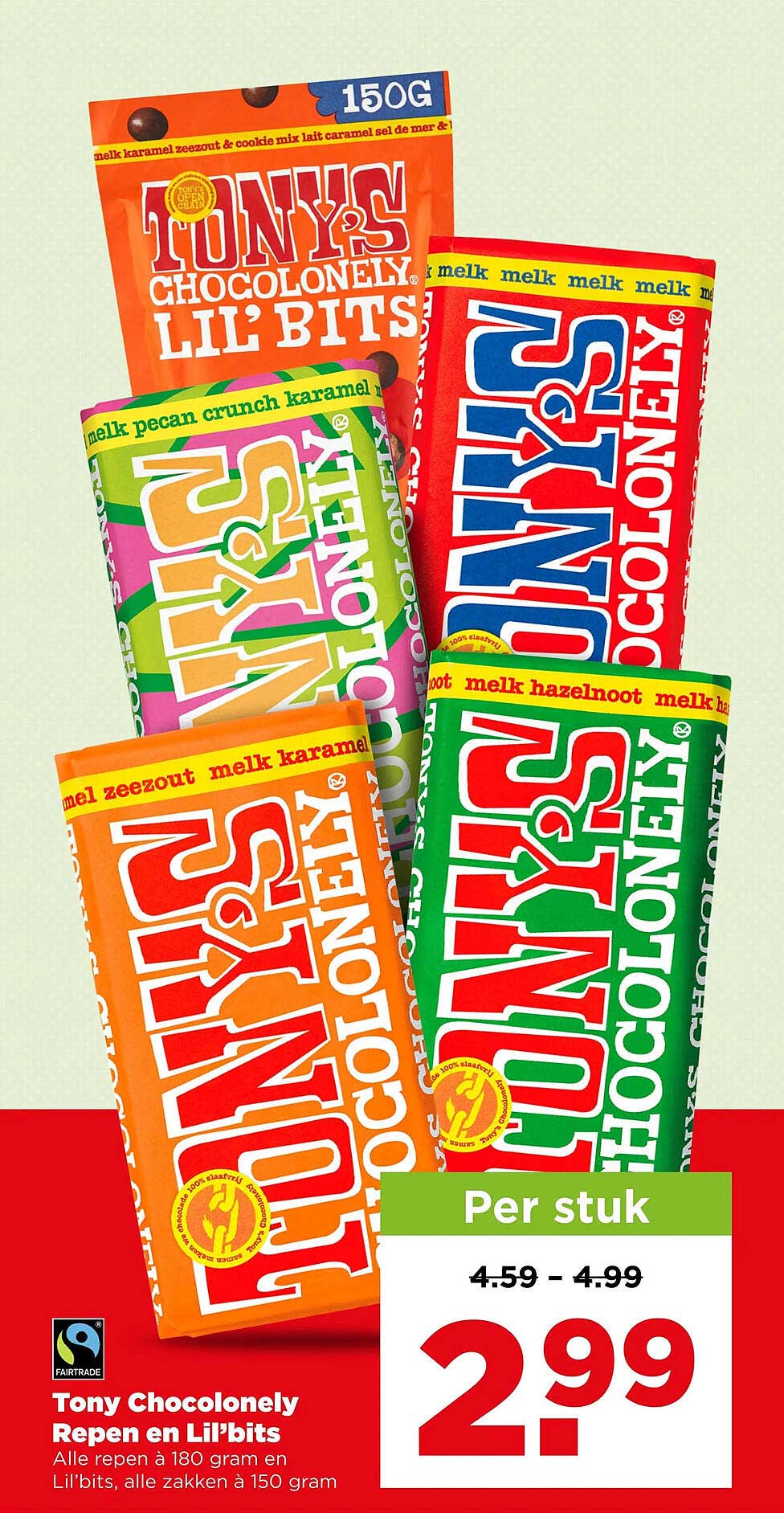 Tony Chocolonely Repen en Lil’bits