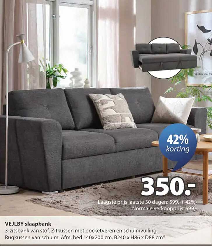 VEJLBY slaapbank