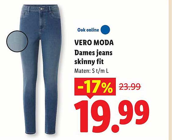 VERO MODA Dames jeans skinny fit