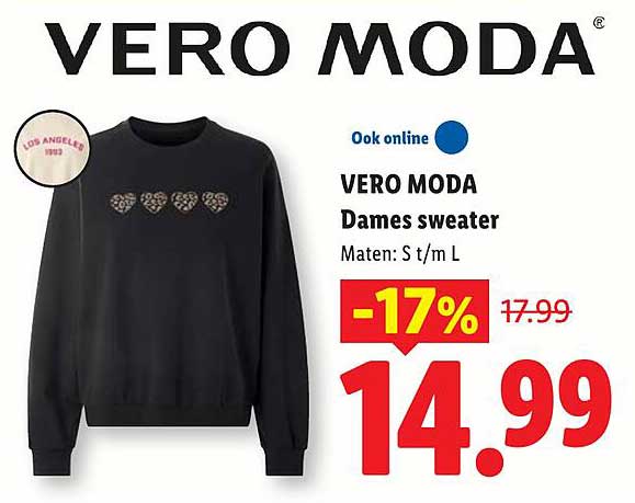 VERO MODA Dames sweater -17%
