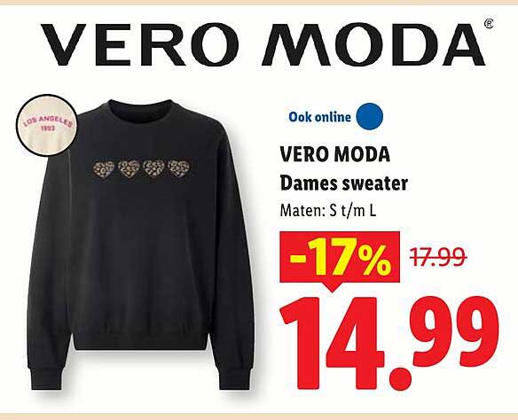 VERO MODA Dames sweater -17%