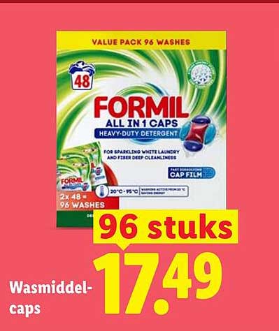 Wasmiddel-caps