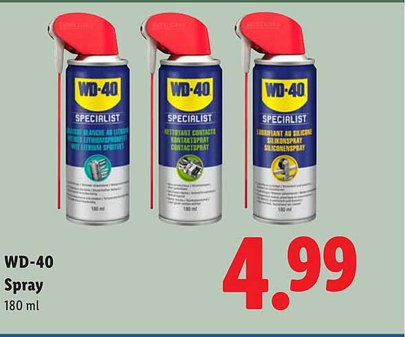 WD-40 Spray 180 ml