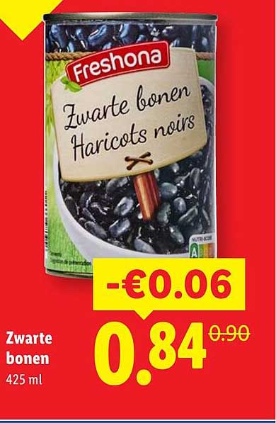 Zwarte bonen 425 ml