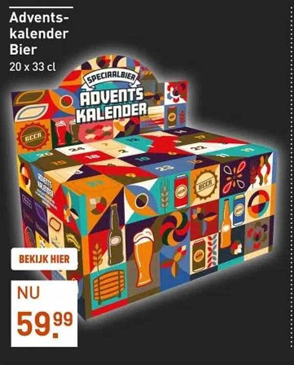 Adventskalender Bier