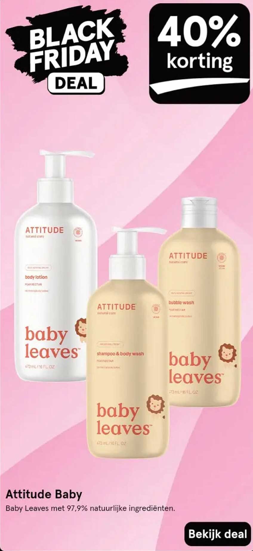 Attitude Baby Baby Leaves producten