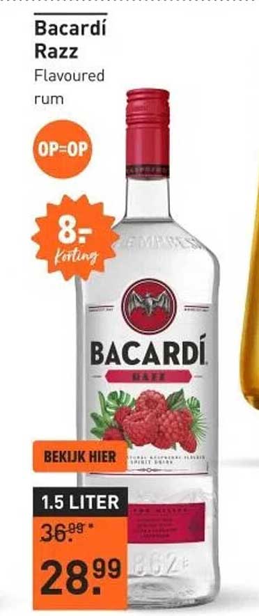 Bacardí Razz Flavoured rum