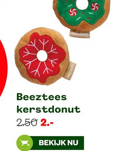 Beeztees kerstdonut