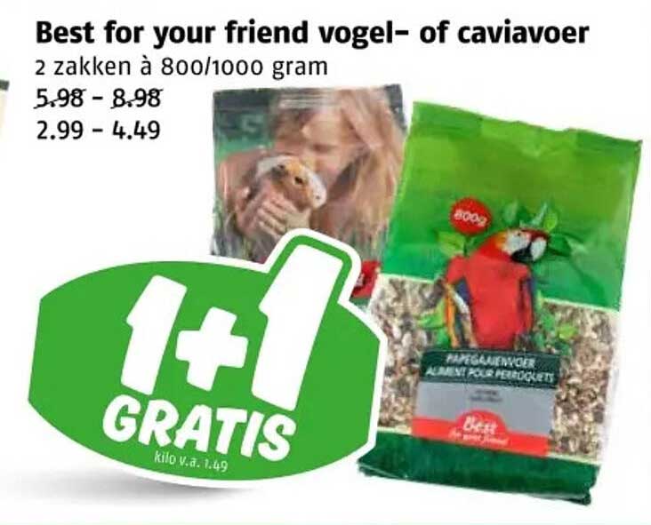 Best for your friend vogel- of caviavoer