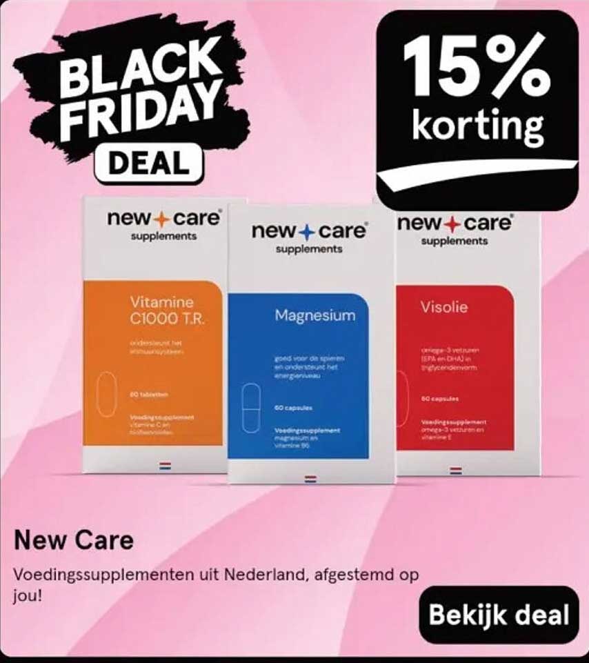 BLACK FRIDAY DEAL - 15% korting