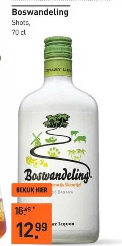 Boswandeling Shots, 70 cl