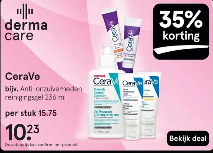 CeraVe bijv. Anti-onzuiverheden reinigingsgel 236 ml