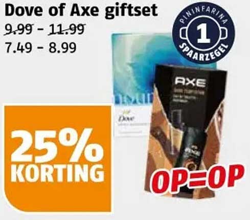 Dove of Axe giftset