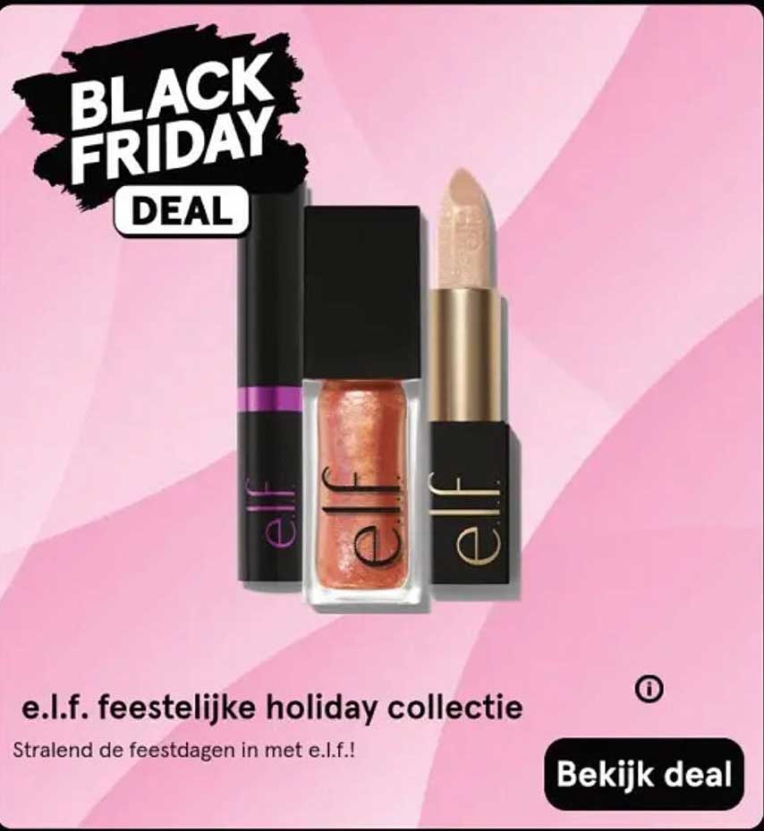 e.l.f. feestelijke holiday collectie