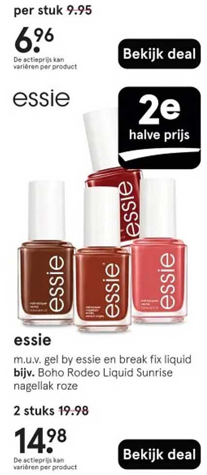 Essie Nagellak aanbieding
