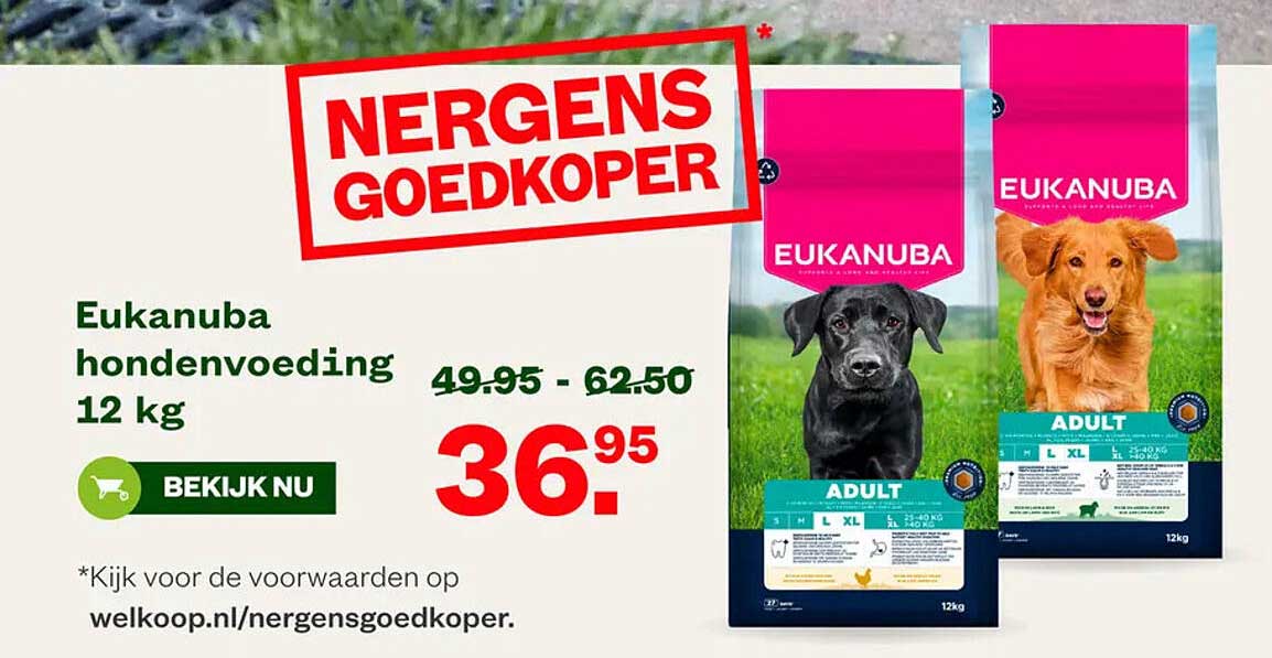 Eukanuba hondenvoeding 12 kg