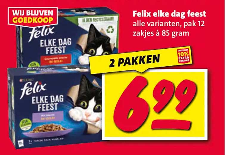 Felix elke dag feest