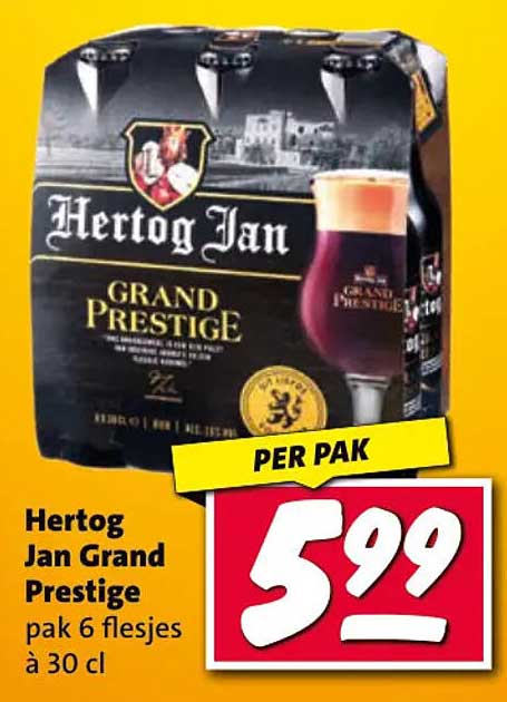 Hertog Jan Grand Prestige pak 6 flesjes à 30 cl