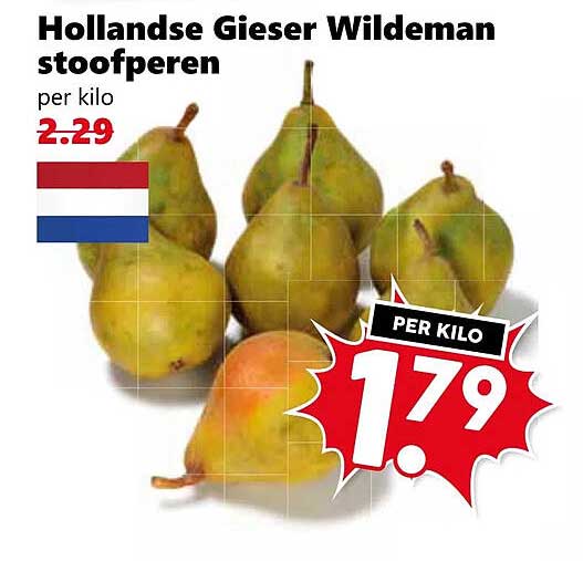 Hollandse Gieser Wildeman stoofperen