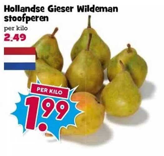 Hollandse Gieser Wildeman stoofperen