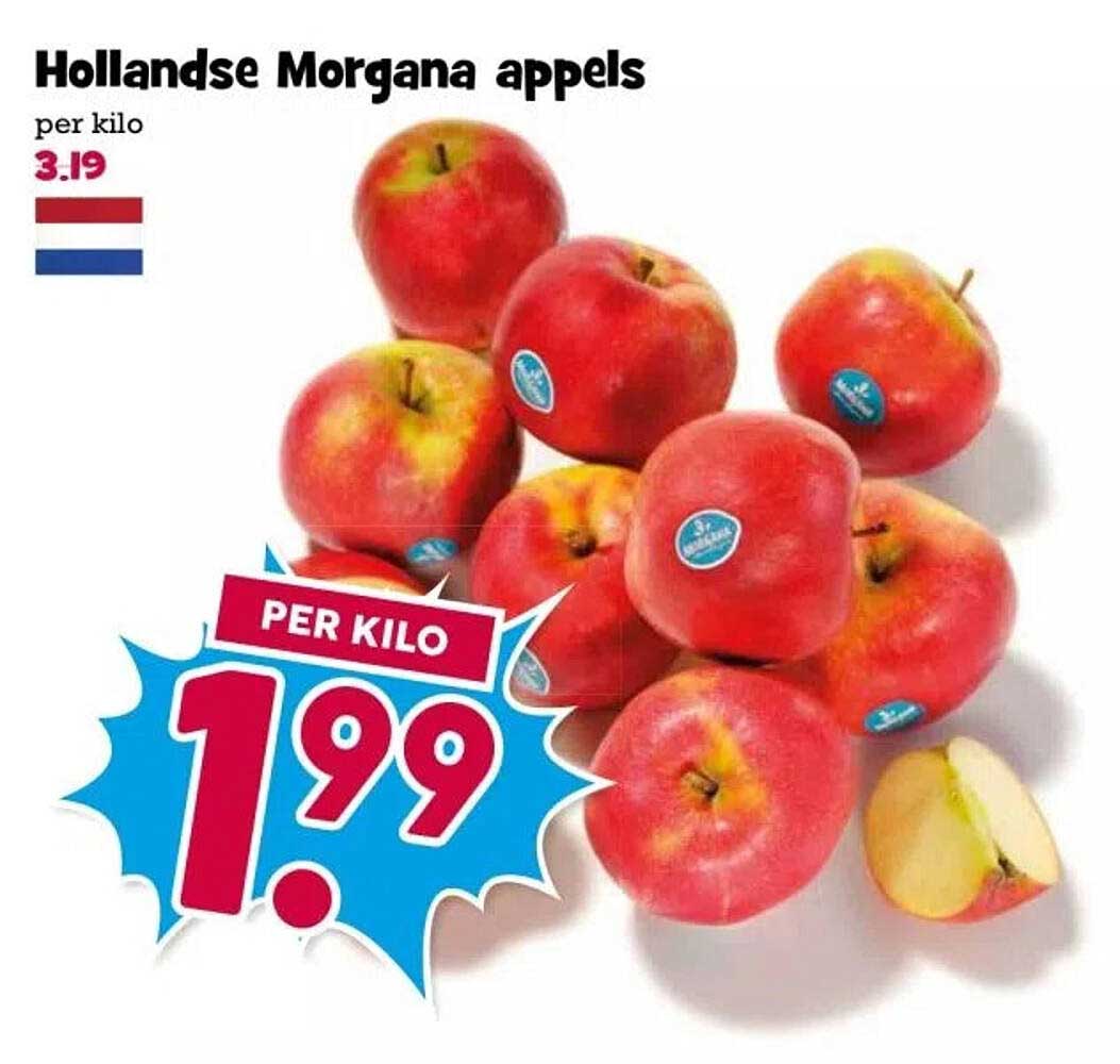 Hollandse Morgana appels per kilo