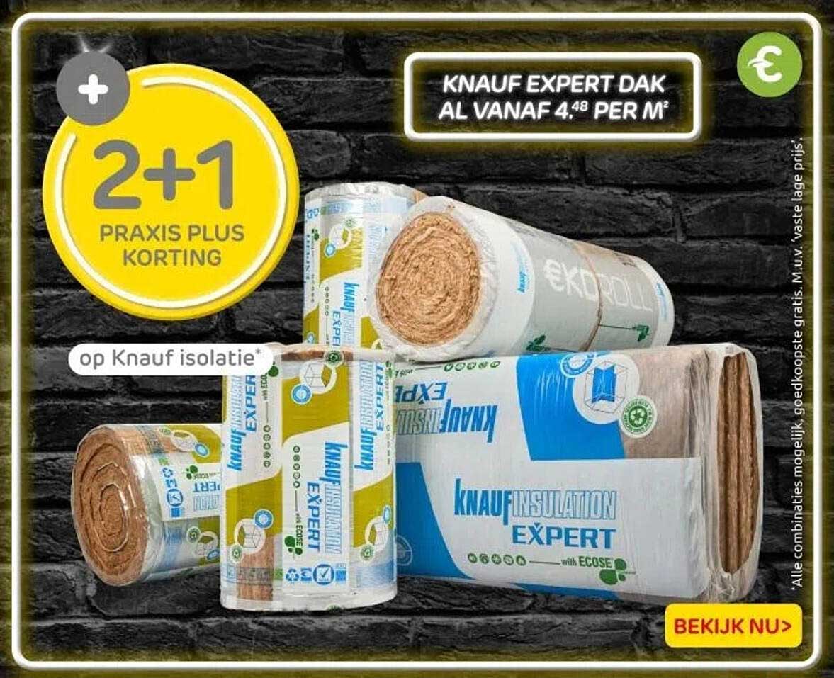 KNauf Expert Dak al vanaf 4,48 per m²